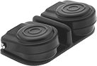 Image of Product. Front orientation. Directional Control Valves. Single-Action Foot-Operated Air Directional Control Valves, 2 Valves.