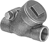 Check Valves with Solder-Connect Fittings