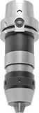 Image of Product. Top orientation. Drill Chucks. Drill Chucks with HSK Taper Integral Arbor, Keyless Chuck.