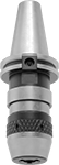 Image of Product. Top orientation. Drill Chucks. Drill Chucks with CAT Taper Integral Arbor, Keyless Chuck.