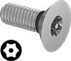 Metric Sealing Tamper-Resistant Torx Flat Head Screws