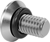 Sealing Tamper-Resistant Torx Stainless Steel Flat Head Screws