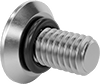 Sealing Tamper-Resistant Torx Stainless Steel Flat Head Screws 