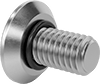 Sealing Tamper-Resistant Torx Stainless Steel Flat Head Screws 