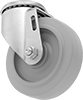Add-a-Stem Casters with Rubber Wheels