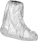 Image of Product. Front orientation. Shoe and Boot Covers. Chemical-Resistant Boot Covers, Boot Covers, EVOH/Polyethylene.