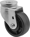 Image of Product. Front orientation. Casters. Add-a-Stem Casters with Polypropylene Wheels.