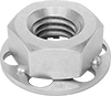 Adhesive-Mount Nuts