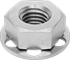 Adhesive-Mount Nuts