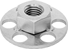 Adhesive-Mount Nuts