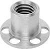 Adhesive-Mount Nuts