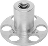 Adhesive-Mount Nuts