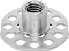 Adhesive-Mount Nuts