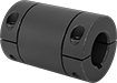 Image of Product. Front orientation. Rigid Shaft Couplings. Strong-Grip Clamping Rigid Shaft Couplings , For Keyed Shafts.