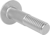 Low-Strength Steel Knurled-Neck Carriage Bolts