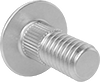 Low-Strength Steel Knurled-Neck Carriage Bolts