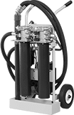 Image of Product. Front orientation. Hydraulic Fluid Filters. Hydraulic Fluid Filter Carts.