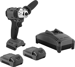 Image of Product. Sander with Batteries and Charger. Front orientation. Sanders. Cordless Disc Sanders, Batteries Included, Battery Charger Included.