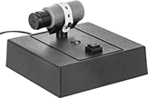 Image of ProductInUse. Front orientation. Paint Shakers. Small-Bottle Electric Paint Shakers.