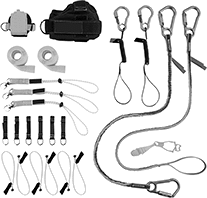 Image of Product. Front orientation. Tool Lanyards. Tool Tethering Kits.