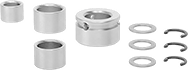 Image of Product. Front orientation. Tapping Head Replacement Parts. Parts for Procunier Auto-Reversing Tapping Heads, Bushing Kits.