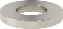 Image of Product. Bottom orientation. 18-8 Stainless Steel Undersized Washers, for Number 2 Screw Size.