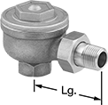 Image of Product. Front orientation. Contains Annotated. Steam Traps. Brass and Bronze Steam Traps , Style A.