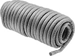 Image of Product. Front orientation. Twist Ties. Cut-to-Length Twist Ties, Foam-Covered Wire Core.