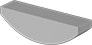 Image of Specification. Front orientation. ZoomedIn view. Woodruff Key. Machine Key and Woodruff Key Assortments.