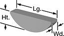 Image of Product. Front orientation. Contains Annotated. Machine Keys. Woodruff Keys.