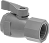 Plastic Threaded On/Off Valves with Garden Hose Threads