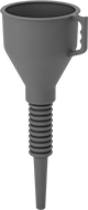 Image of Product. Front orientation. Funnels. Rubber Funnels , Style B.
