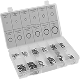 Image of Product. Front orientation. Retaining Rings. External Retaining Rings Assortment.
