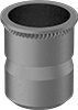 Aluminum Low-Profile Rivet Nuts