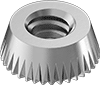 Tamper-Resistant Serrated-Edge Locknuts