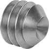 Mil. Spec. Steel Cup-Tip Set Screws