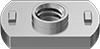 Low-Profile Rectangular Weld Nuts