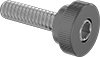 Plastic-Head Thumb Screws with Hex Drive