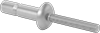 18-8 Stainless Steel Wide-Thickness-Range Domed Head High-Strength Blind Rivets 