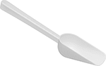 Image of Product. Front orientation. Scoops. Sterile Plastic Scoops, Style A.