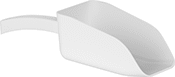 Image of Product. Front orientation. Scoops. Sterile Plastic Scoops, Style B.