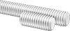 High-Temperature Chemical-Resistant PTFE Threaded Rods