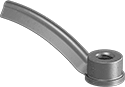 Image of Product. Front orientation. Lead Screws and Nuts. Acme Lead Screws and Nuts, Offset Handles—Right-Hand Thread.