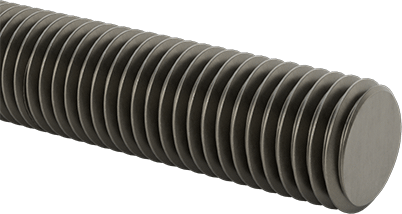 Image of Product. Front orientation. Low-Strength Steel Threaded Rod, 3/4"-10 Thread Size, 8 Feet Long.