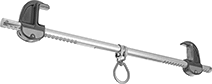 Image of Product. Mobile. Front orientation. Fall-Arrest Anchors. I-Beam Fall-Arrest Anchors, Clamp On, Mobile.