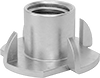 Tee-Nut Threaded Inserts for Wood