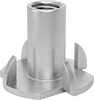 Tee-Nut Threaded Inserts for Wood