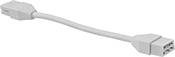 Image of Product. Cable Connectors. Front orientation. Power Cords. Quick-Connect Ceiling and Wall Strip Lights, Cable Connectors, 12" Long.