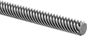 Image of Product. Front orientation. Precision Lead Screws and Nuts. Fast-Travel Precision Acme Lead Screws and Nuts, Lead Screws—Right-Hand Thread.