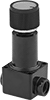 Panel-Mount Back-Pressure-Regulating Valves for Air and Inert Gas